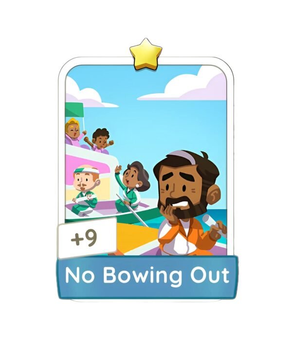 No Bowing Out