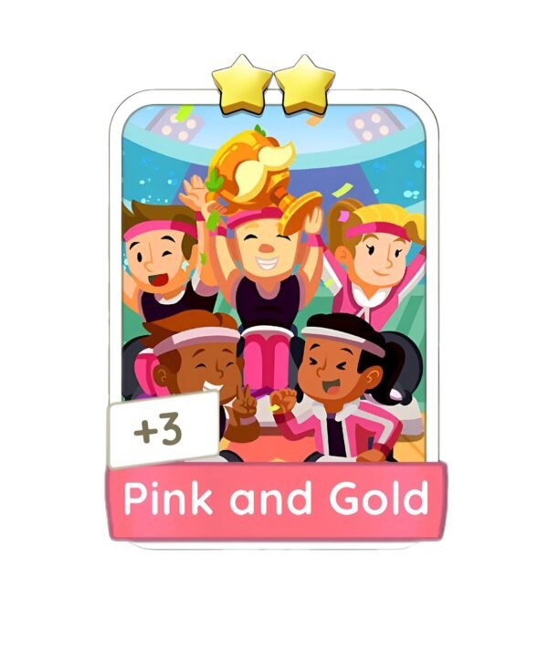 Pink and Gold